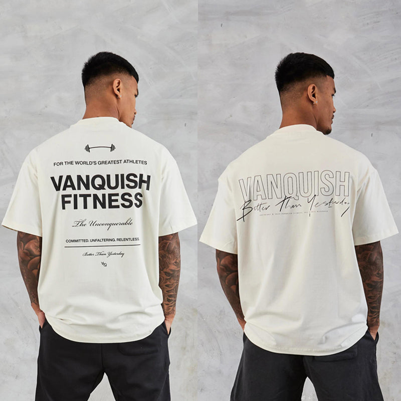 Men's Oversized Hip-Hop Sports T-Shirt