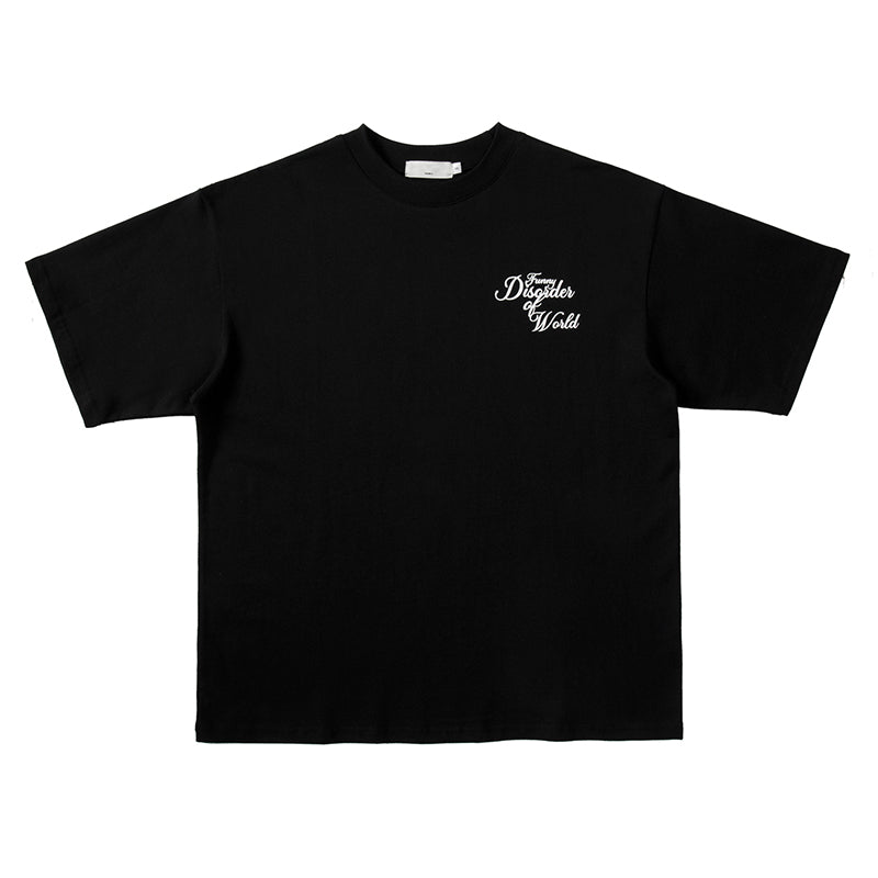 Men's Oversized Hip-Hop Graphic T-Shirt – Loose Street Style