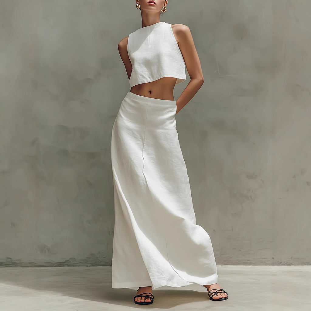Women's Sleeveless Slimming Maxi Dress