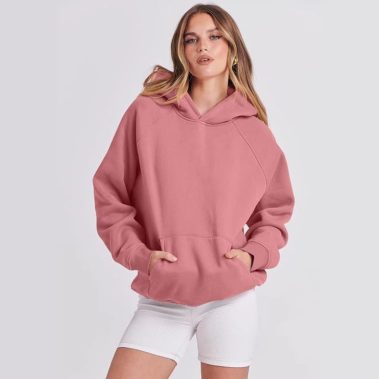 Womens Vintage Hoodie Versatile And Thick