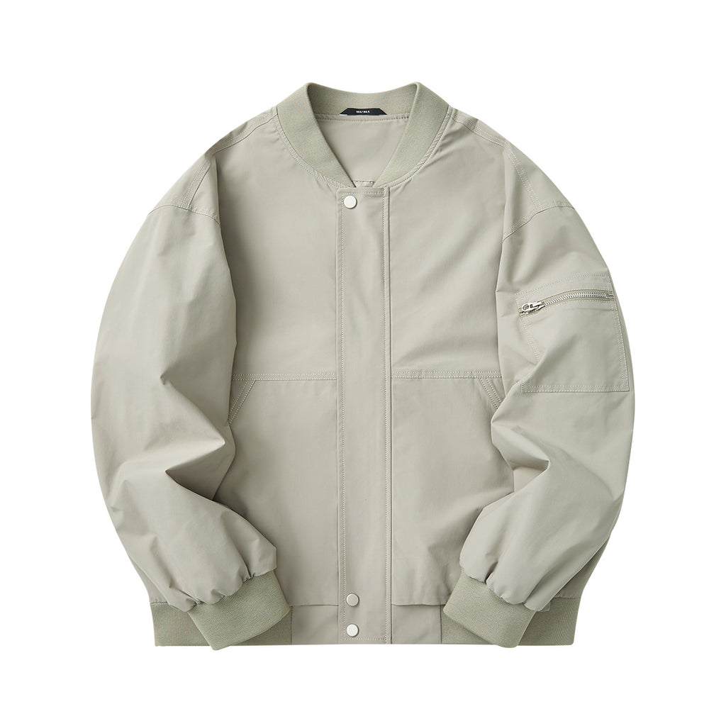 Men's Solid Color Casual Spring Jacket