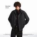 Men's Plaid Patchwork Baseball Jacket