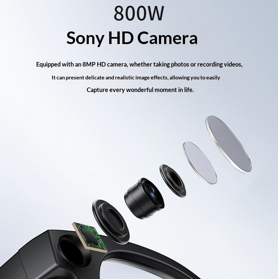 AI-powered 800MP Smart Glasses For Photography