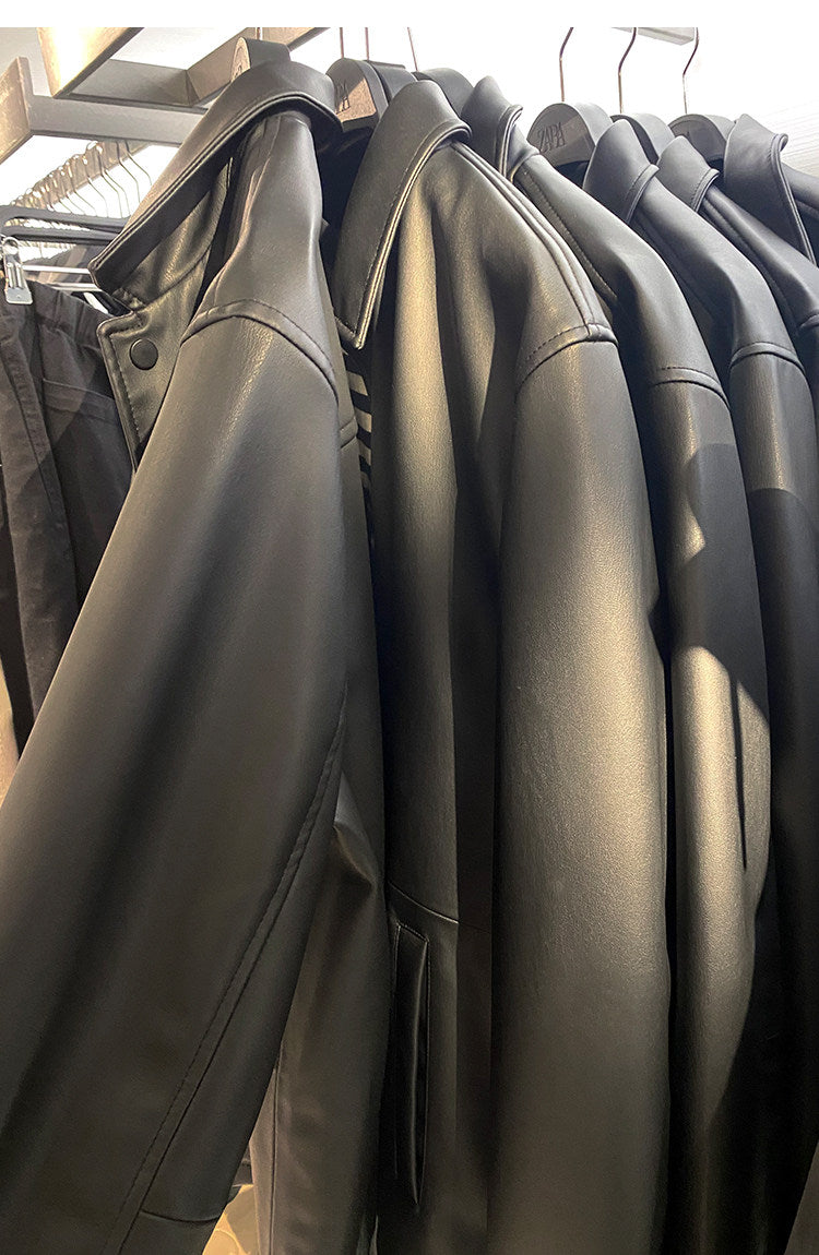 Men's Casual Leather Jacket
