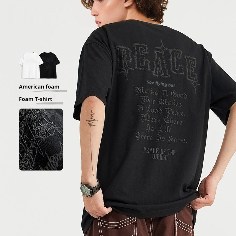 Men's American Foam Puff Print T-Shirt