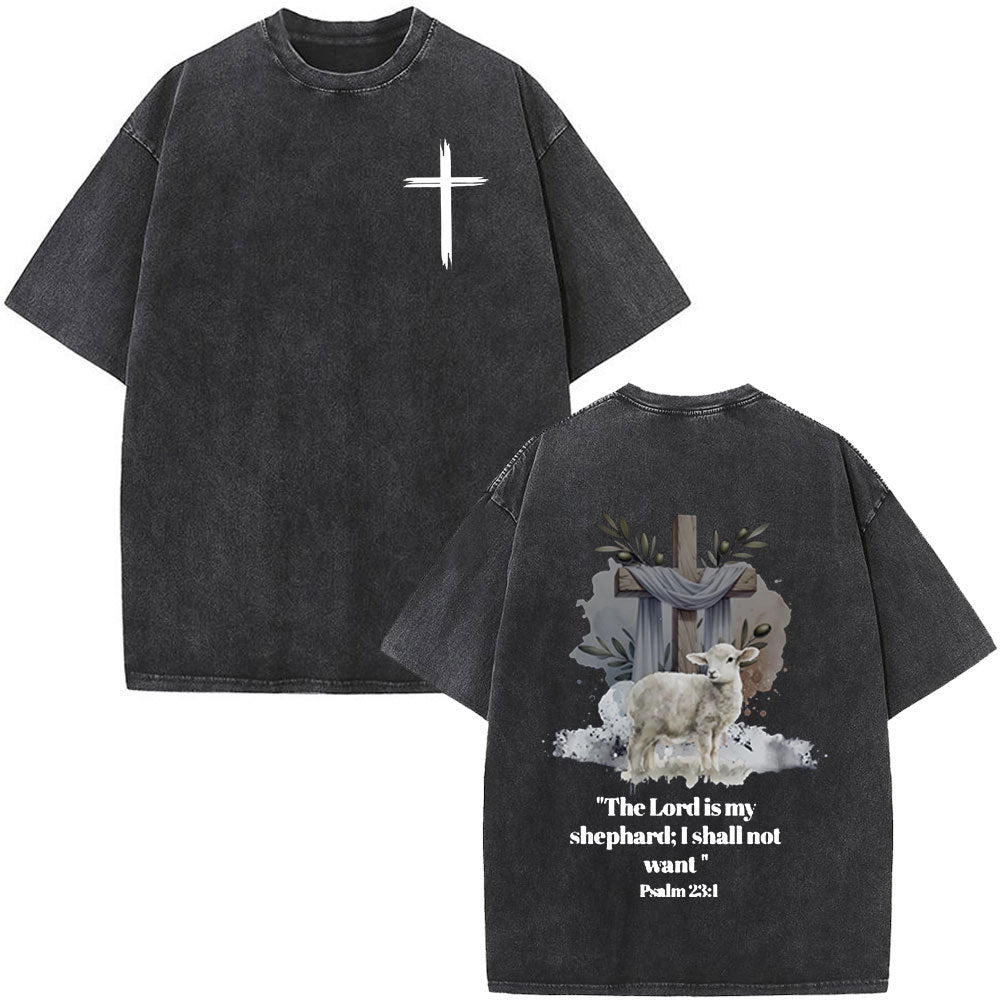 Men's Retro Washed Short-Sleeve T-Shirt