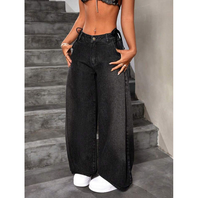 Retro Loose-fit Wide-leg