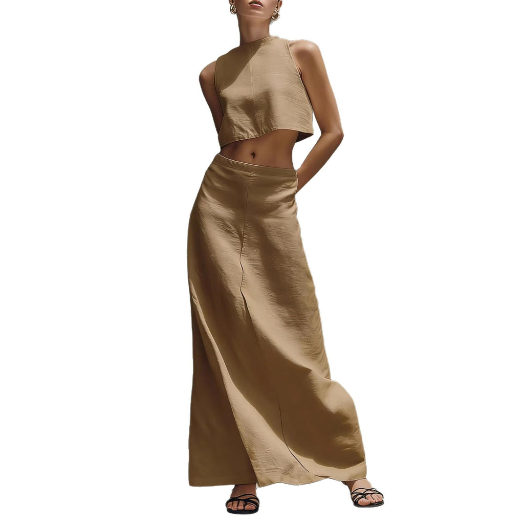 Women's Sleeveless Slimming Maxi Dress