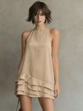 Women's Sleeveless Sexy Mini Dress
