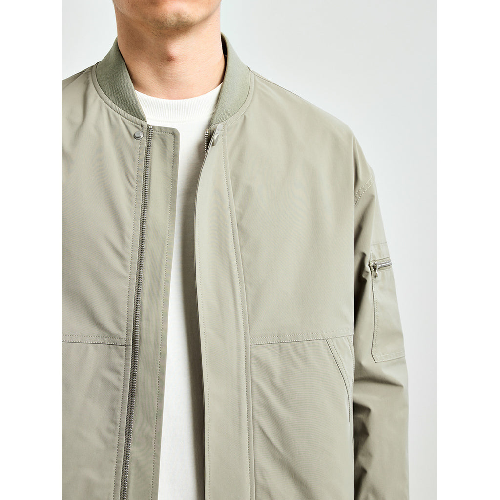 Men's Solid Color Casual Spring Jacket