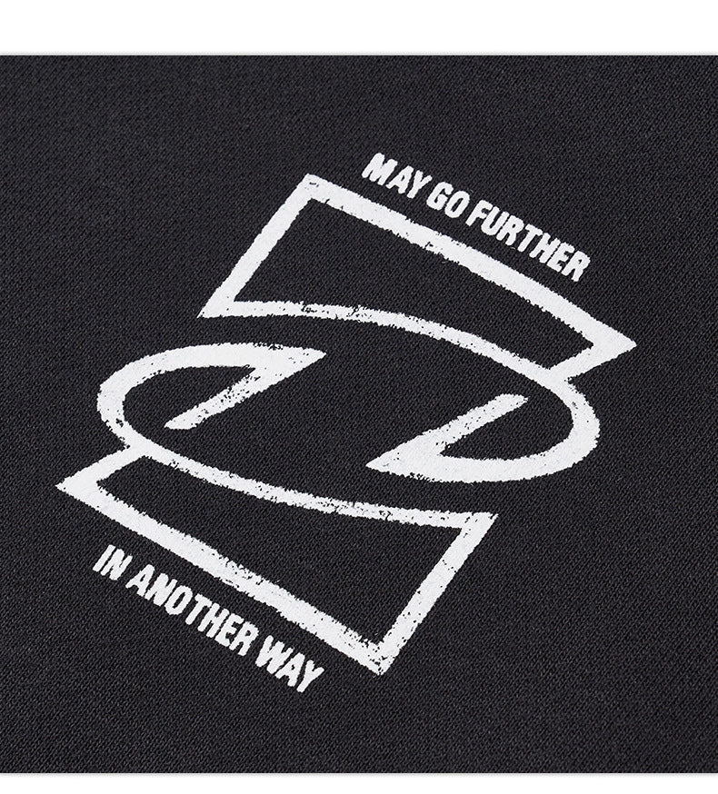 Men's Loose Hooded Sweatshirt