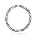 Diamond Studded Cuban Chain Necklace