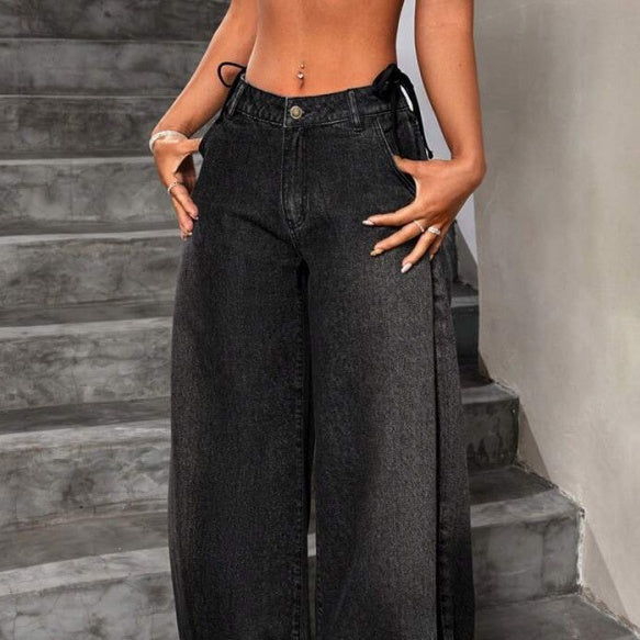 Retro Loose-fit Wide-leg