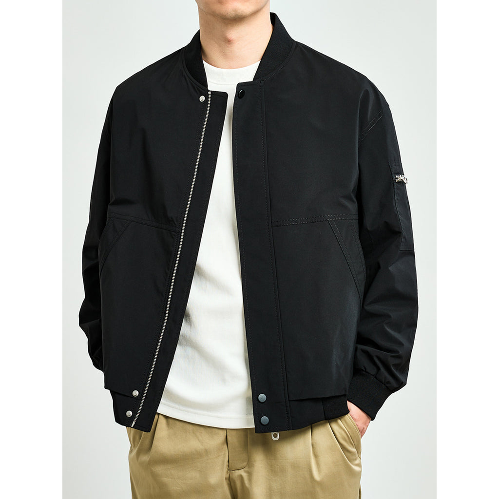 Men's Solid Color Casual Spring Jacket