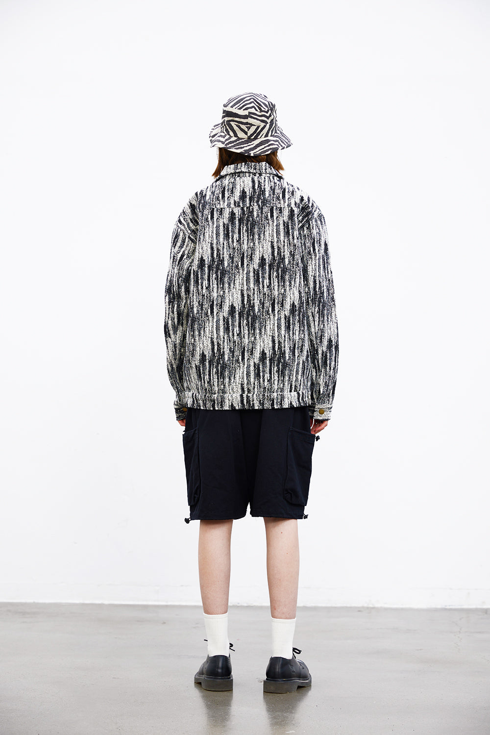 Men's Tie-Dye Gradient Casual Jacket