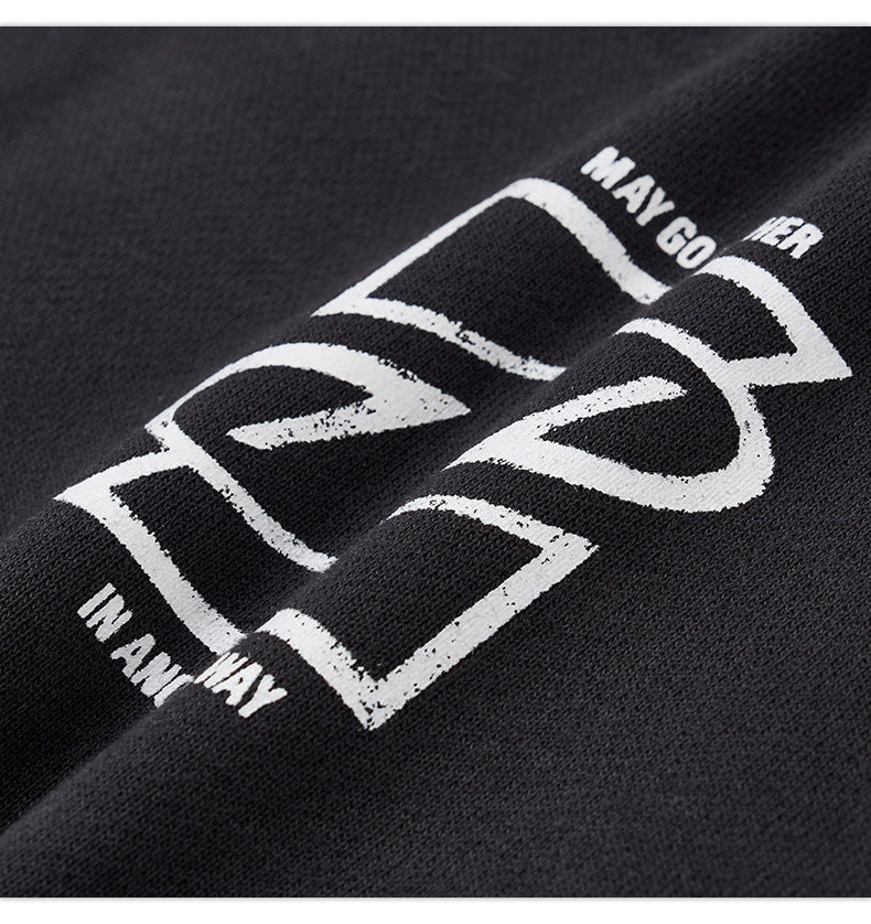Men's Loose Hooded Sweatshirt